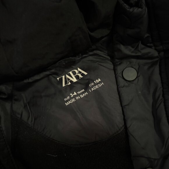 Zara Toddler girl Puffer Jacket 4T - Picture 3 of 3